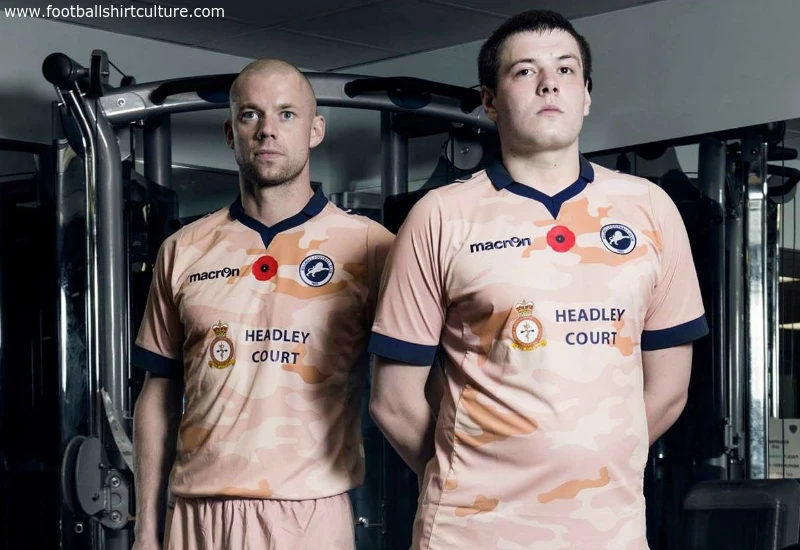 Millwall 2014 Macron Commemorative Camouflage Kit 