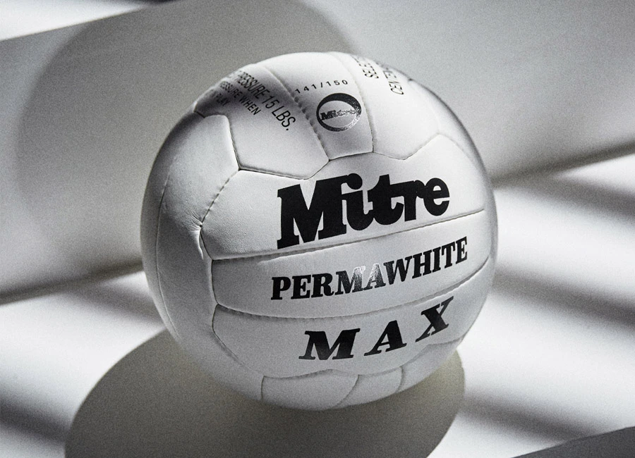 Mitre Permawhite Max Ball - White