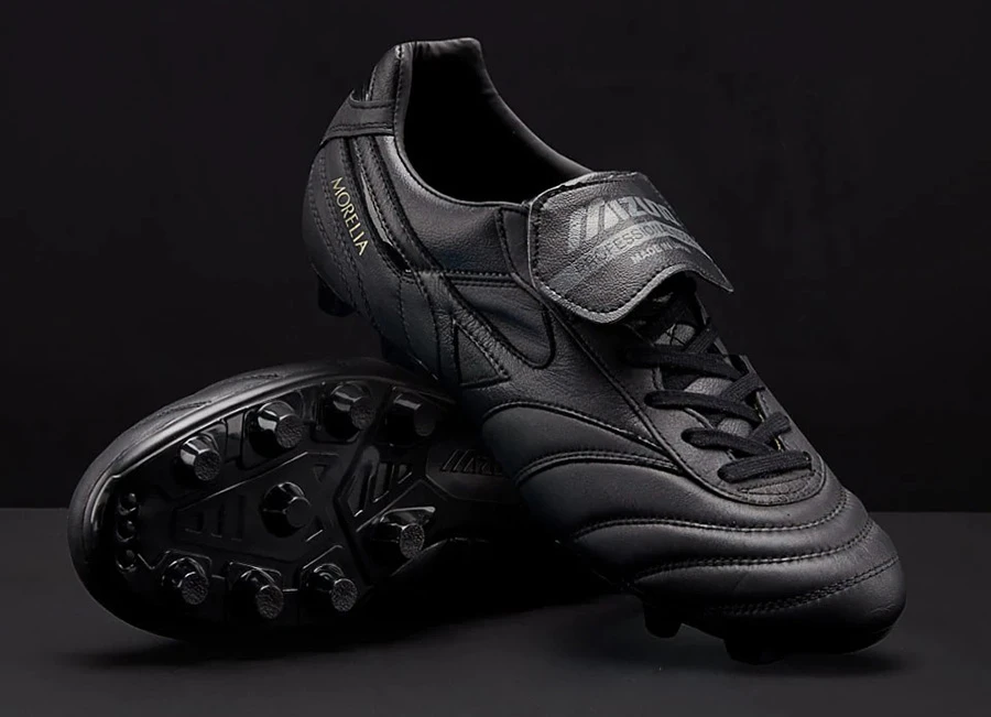 Mizuno Morelia II Leather Made in Japan - Black / Black / Black