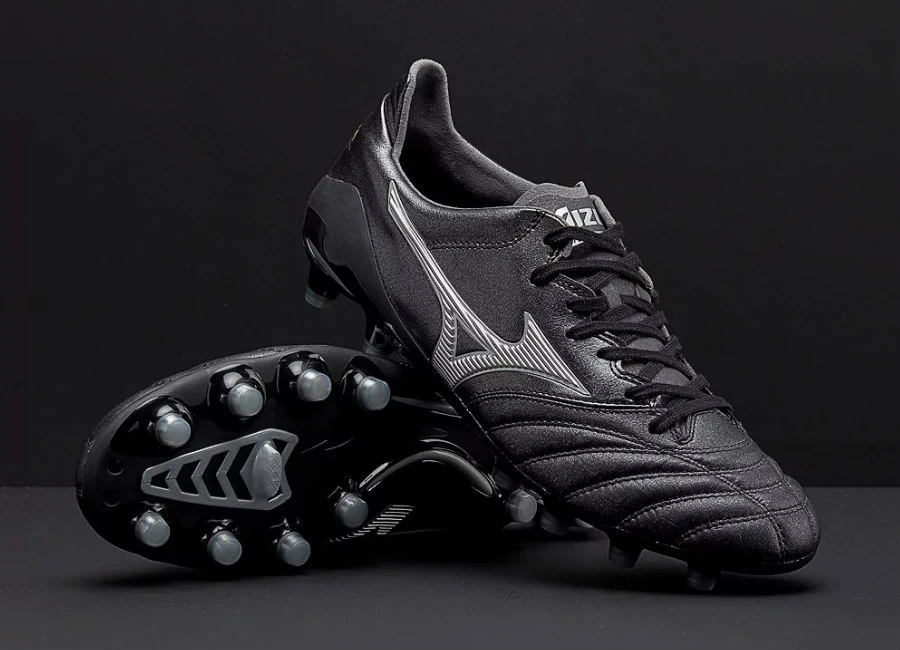 Mizuno Morelia Neo II Made in Japan MD - Black / Silver