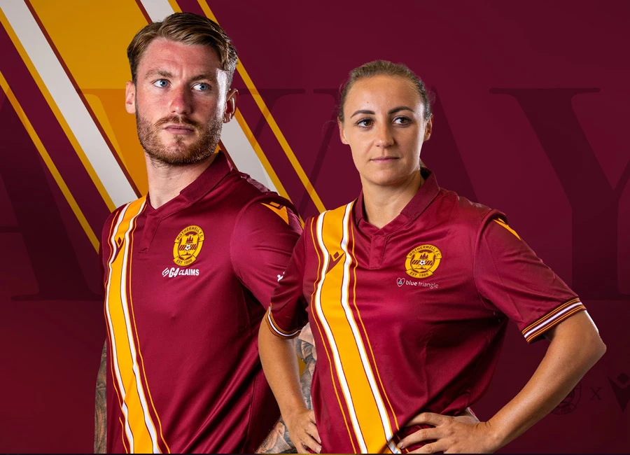 Motherwell 2023-24 Macron Away Kit