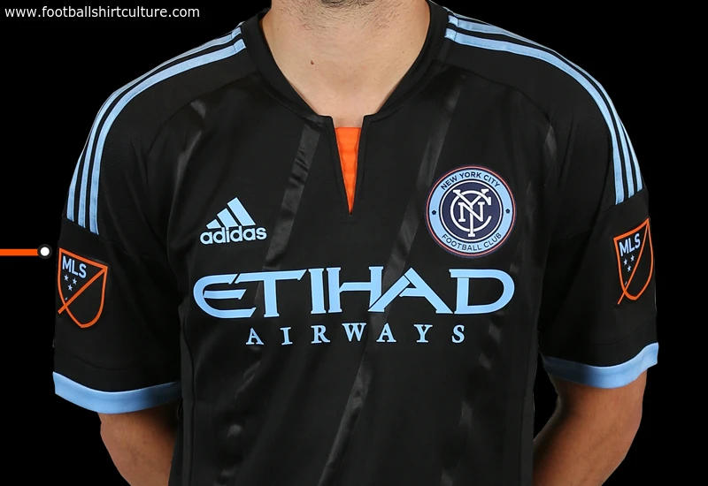 New York City FC 2015 Adidas Away Football Shirt