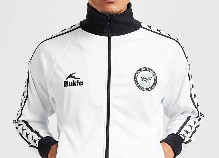 Newcastle United 1978 Bukta Home Retro Track Jacket #NewcastleUnited #nufc