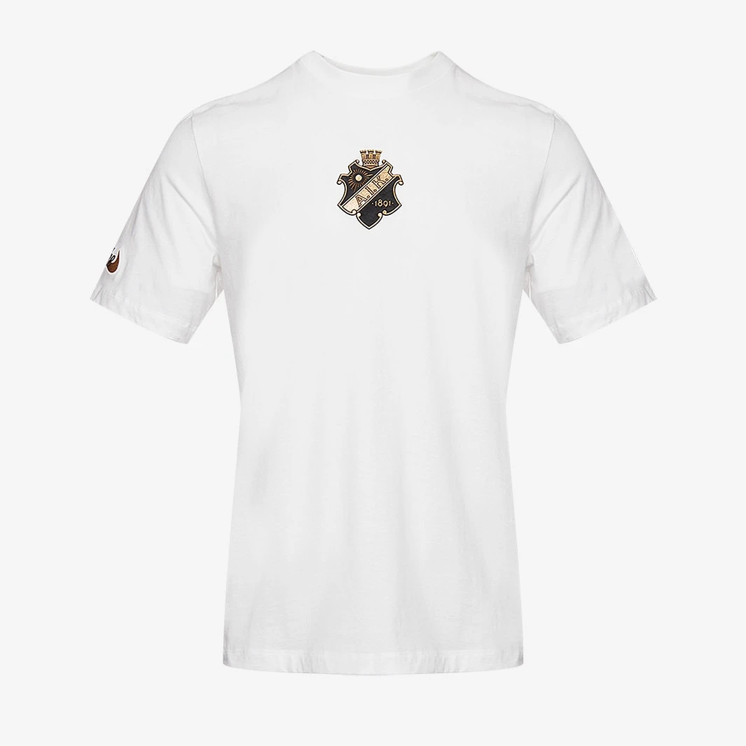 Nike AIK 2023 Stockholm Edition SS Tee - White / Black / Gold