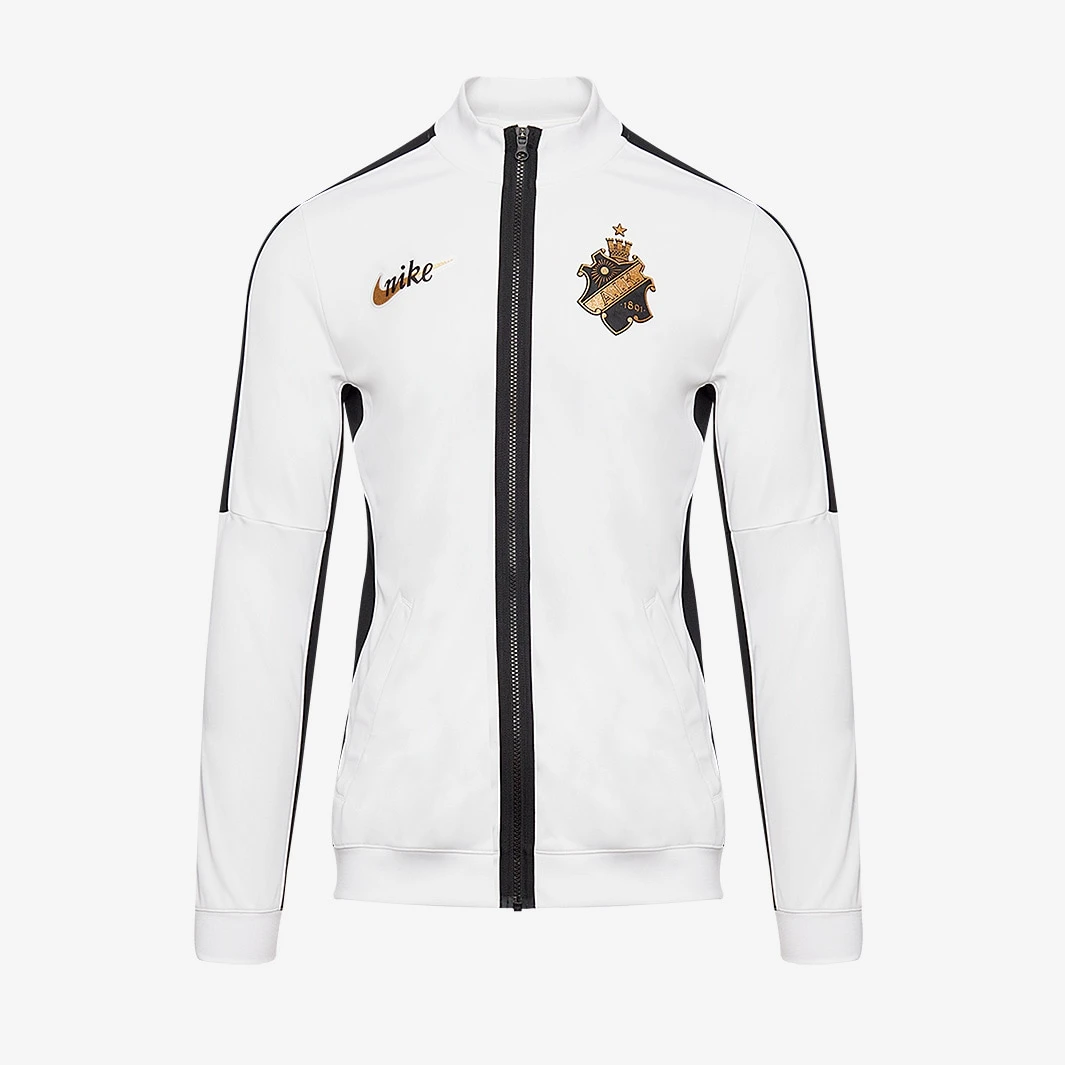 Nike AIK 2023 Stockholm Edition Track Jacket - White / Black / Gold