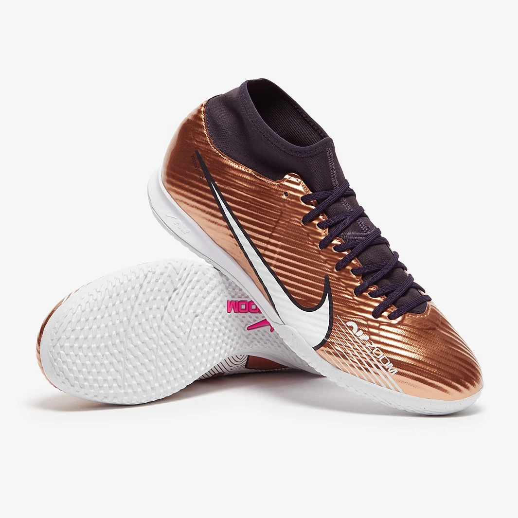 Nike Air Zoom Mercurial Superfly IX Academy IC Generation - Metallic Copper / Metallic Copper