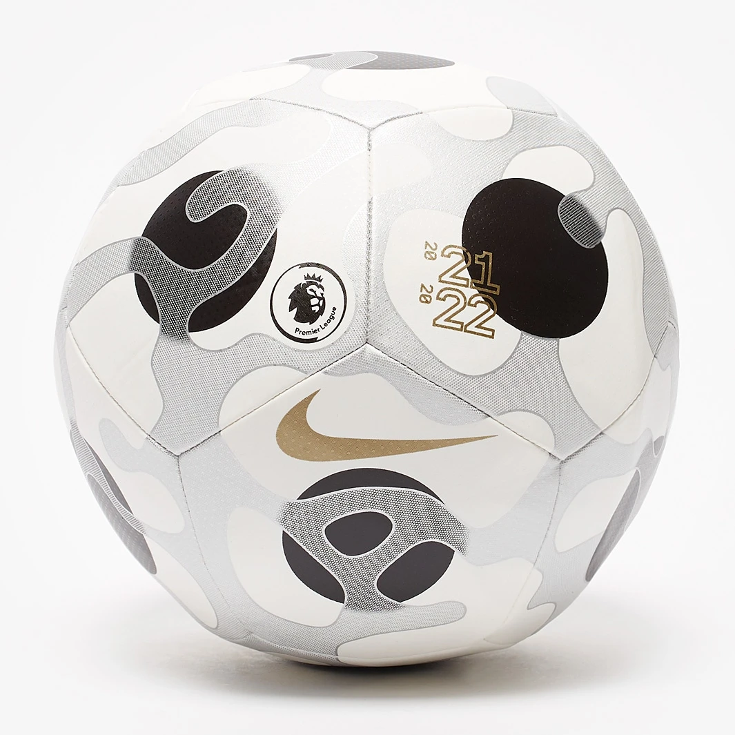 Nike Premier League Pitch Third Ball - White / Silver / Black / Gold
