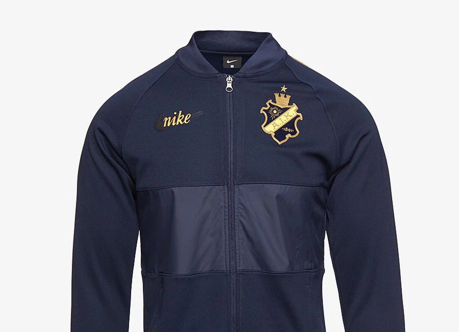 Nike AIK Royal Edition Strike Anthem Jacket - Obsidian / White