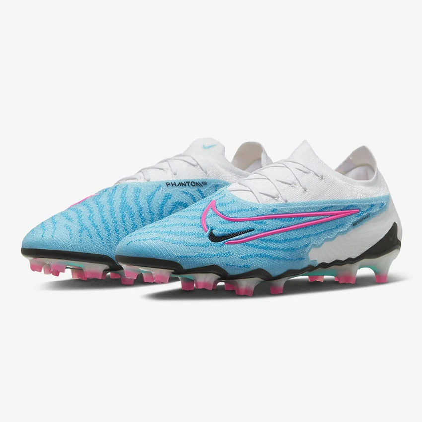 Nike Gripknit Phantom GX Elite FG Blast - Baltic Blue / White / Laser Blue / Pink Blast