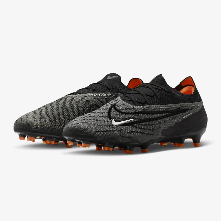 Nike Gripknit Phantom GX Elite FG Shadow - Black / Dark Smoke Grey / Total Orange / Summit White