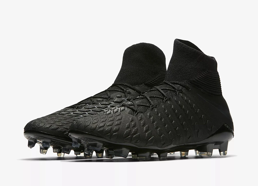 Nike Hypervenom III Elite DF FG Stealth Ops - Black / Light Crimson / Black