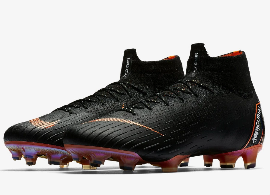 Nike Mercurial Superfly 360 Elite FG - Black / White / Total Orange
