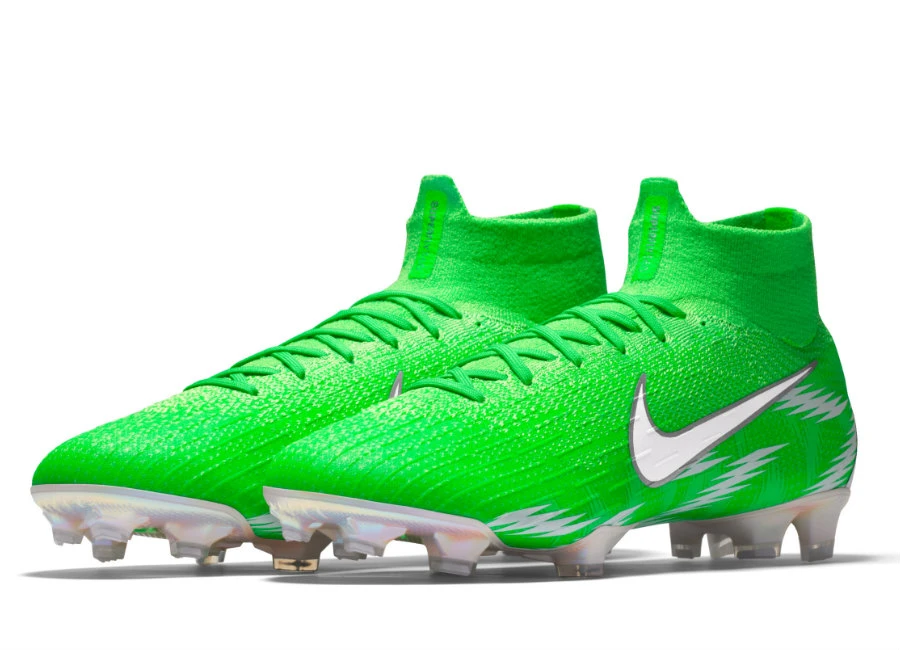 Nike Mercurial Superfly 360 Elite FG Naija Premium iD - Green Strike / White