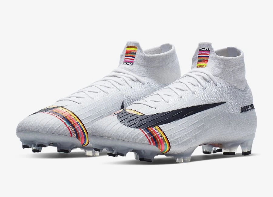Nike Mercurial Superfly 360 Elite SE FG LVL UP - Pure Platinum / White / Black #nikefootball #nikesoccer #footballboots