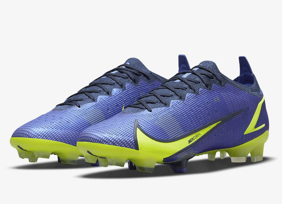 Nike Mercurial Vapor 14 Elite FG Recharge - Sapphire / Blue Void / Volt #footballboots #nikefootball