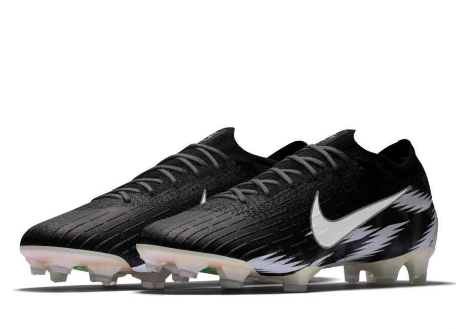 Nike Mercurial Vapor 360 Elite FG Naija Premium iD - Black / White