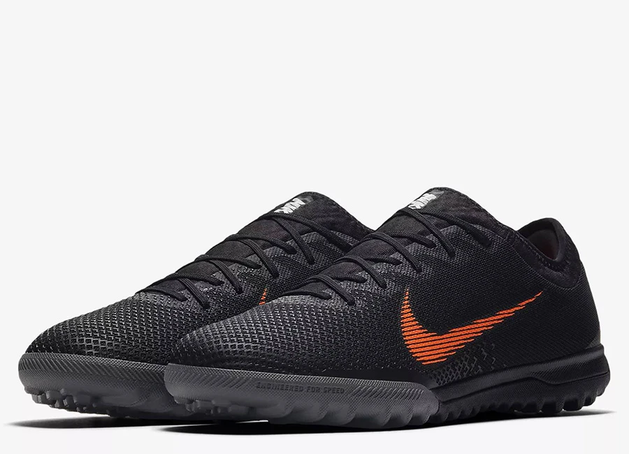 Nike MercurialX Vapor XII Pro TF - Black / White / Total Orange