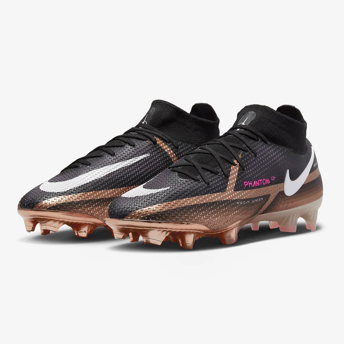 Nike Phantom GT2 Elite Dynamic Fit FG Generation - Metallic Copper / Black / White