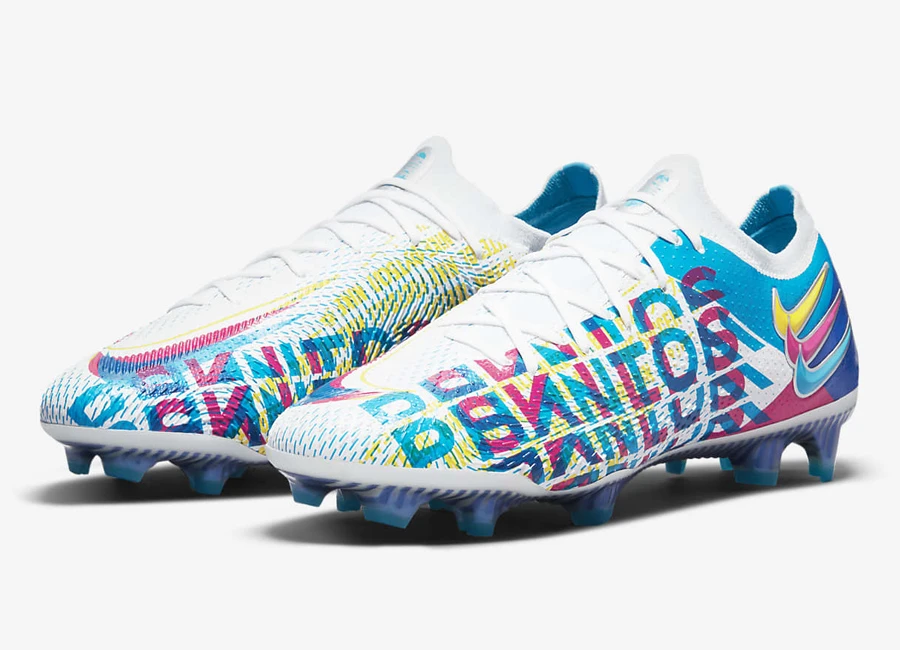 Nike Phantom GT Elite 3D FG - Chlorine Blue / Opti Yellow / White / Pink Blast #footballboots #nikefootball