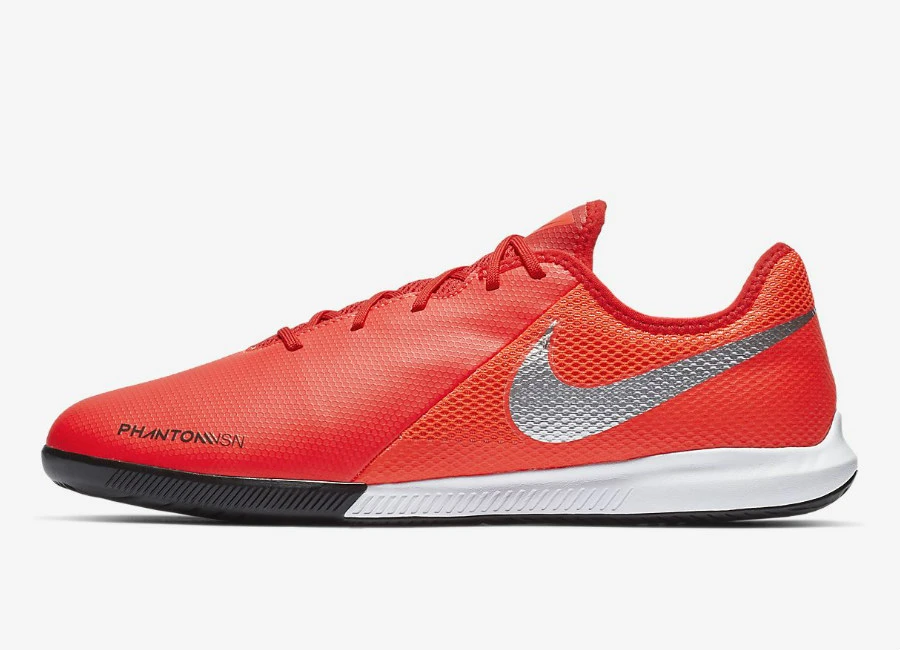 Nike PhantomVSN Academy Game Over IC - Bright Crimson / Gym Red / Black / Metallic Silver #futsal #nikefootball #nikesoccer