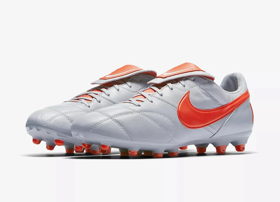 Nike Premier II FG - Wolf Grey / Wolf Grey / Light Crimson