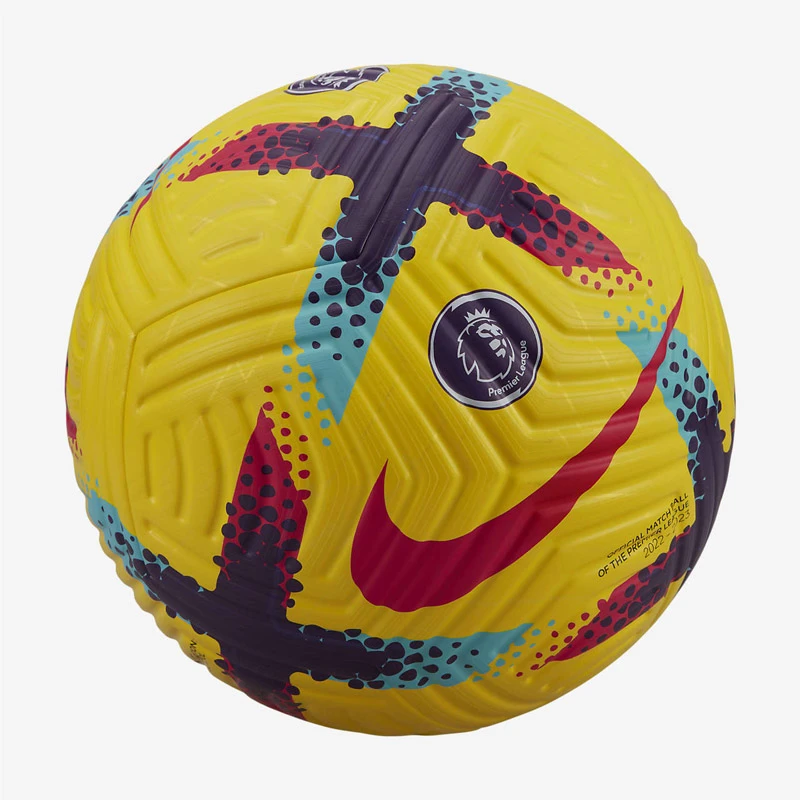 Nike Premier League Flight Football - Yellow / Purple / Red