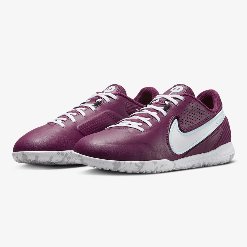 Nike React Tiempo Legend 9 Pro IC - Rosewood / Glacier Blue Pink / Foam White