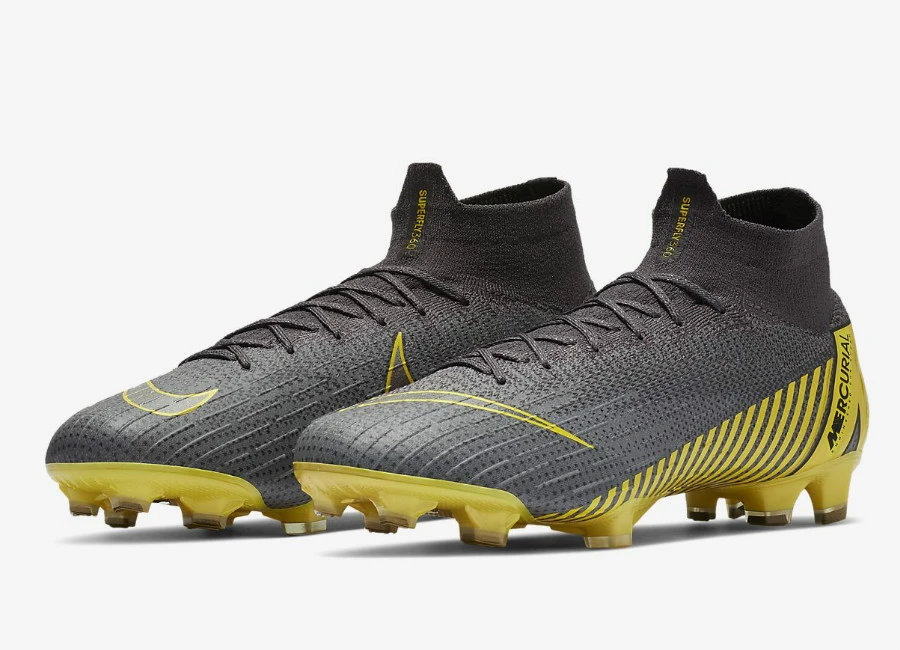 Nike Superfly 6 Elite FG - Thunder Grey / Dark Grey / Black #nikefootball #nikesoccer #nikefutbol #footballboots