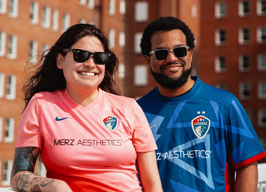 North Carolina Courage 2024 Nike Home and Away Kits