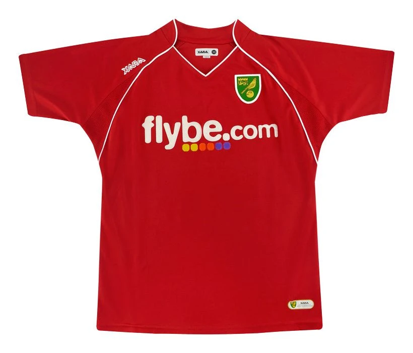 New norwich city Xara away kit 07/08 unveiled
