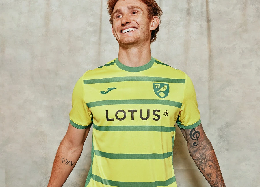 Norwich City 2023-24 Joma Home Kit