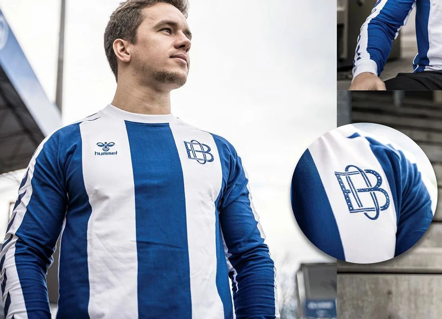 Odense Boldklub 2021 Hummel Retro Jersey #obdk #stribetforlivet #OdenseBoldklub