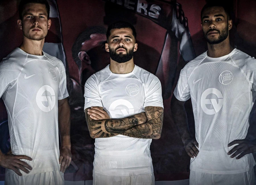 Offenbach 2023-24 Nike &ldquo;OF in White&rdquo; Kit