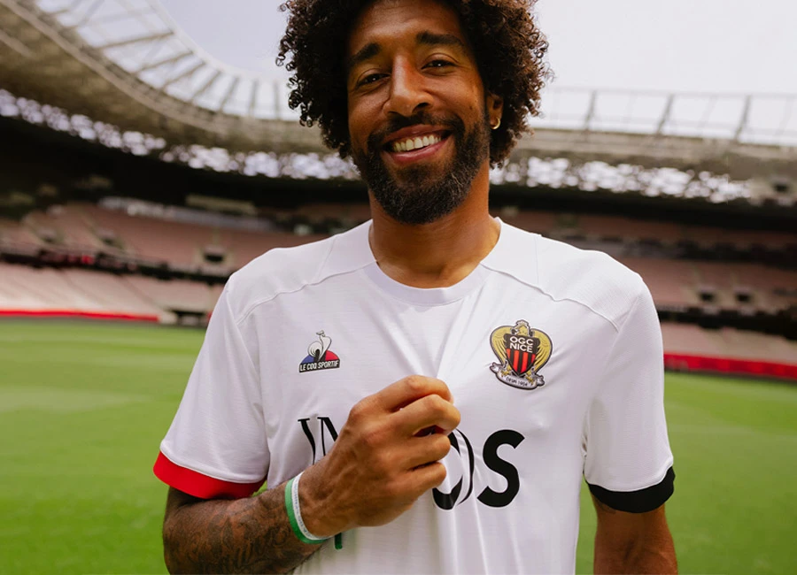 OGC Nice 2023-24 Le Coq Sportif Away Kit