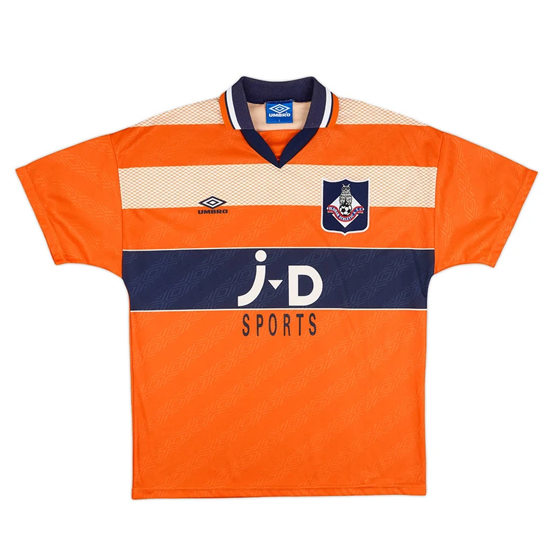 Oldham 1994-96 Away Shirt &middot; Umbro Jersey With Jd Sports Sponsor From The Mid 90S