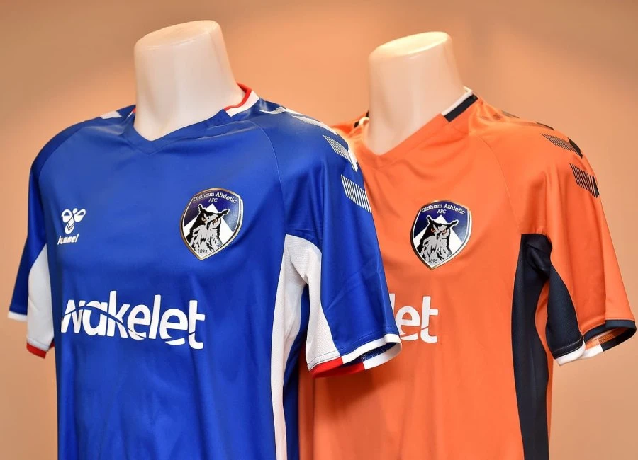 Oldham Athletic 2019-20 Hummel Home & Away Kits