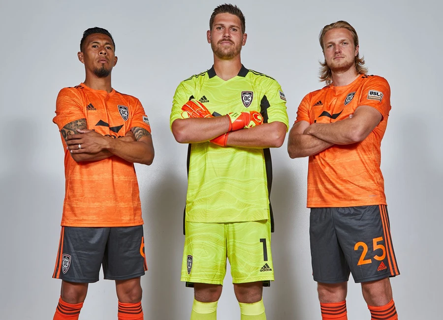 Orange County 2021 Adidas Kits