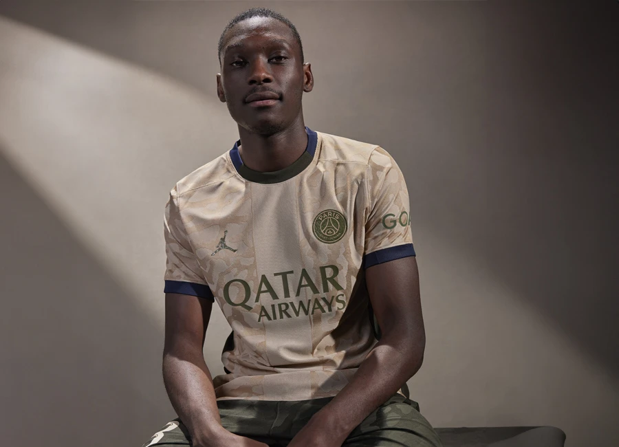 Paris Saint-Germain 2023-24 Jordan Fourth Kit