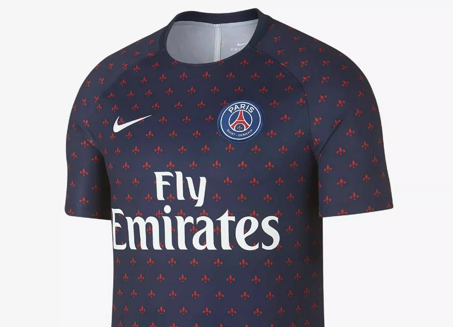 Paris Saint-Germain Dri-FIT Squad Nike Football Top - Midnight Navy / White