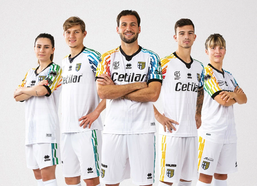 Parma 2021 Erre&agrave; 30th Anniversary Kit #InCampoPerLoro #ForzaParma #ParmaCalcio