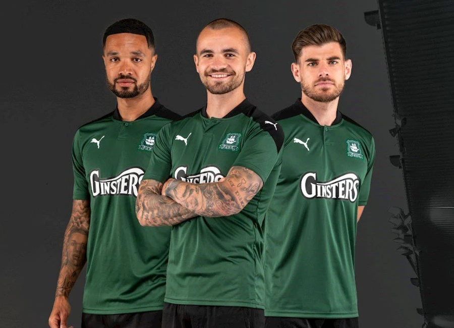 Plymouth Argyle 2020-21 Puma Home Kit #PlymouthArgyle #pafc #AlwaysArgyle