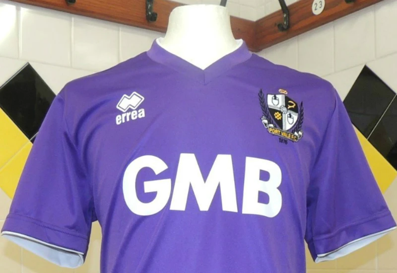 Port Vale 14/16 Errea Third Football Shirt