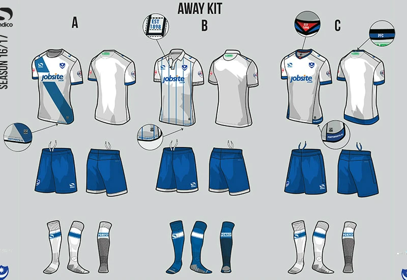 Portsmouth 16/17 Sondico Away Kit Vote