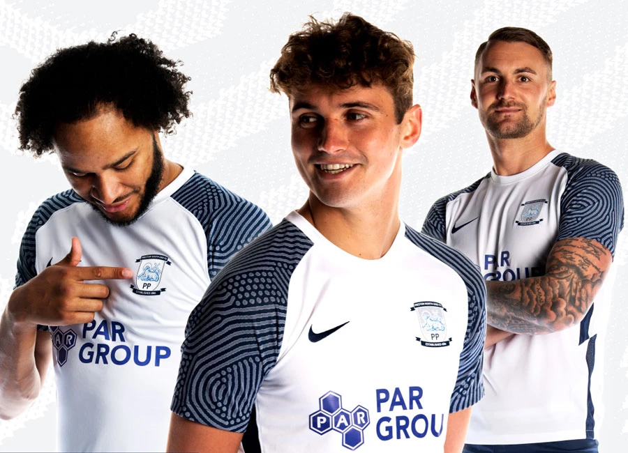 Preston North End 2021-22 Nike Home Shirt #PrestonNorthEnd #pnefc #nikefootball