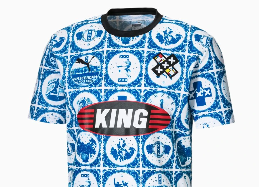Puma Amsterdam City Influence Football Shirt - Puma Royal