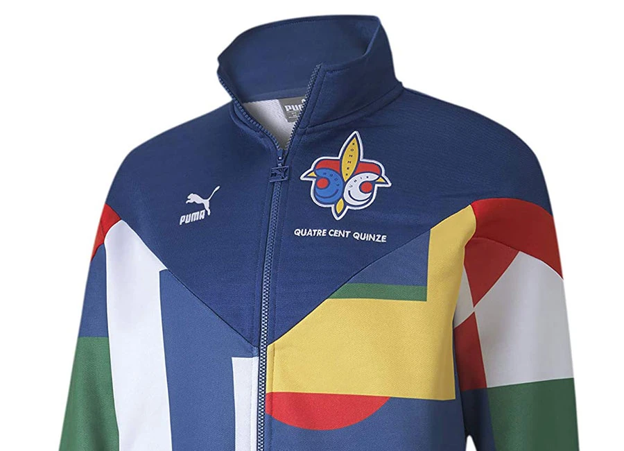 Puma France Track Jacket - Limoges / Puma White #LesBleus #fff #france