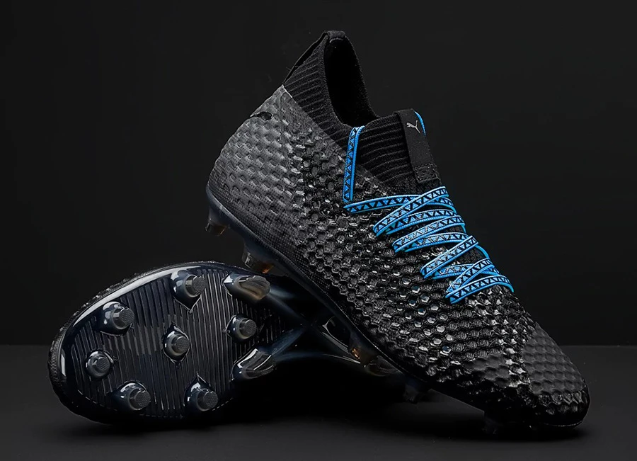 Puma Future x AMO 18.1 Netfit hyFG - Puma Black / Puma Black / Puma Black / Tropical Blue