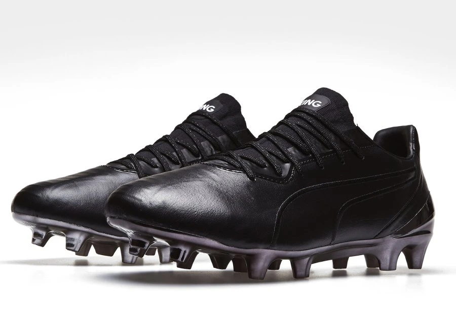 Puma King Platinum FG/AG - Puma Black / Puma White #footballboots #pumafootball