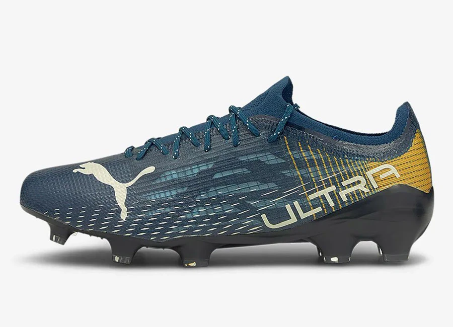 Puma Ultra 1.3 First Mile FG/AG - Intense Blue / Ivory Glow / Mineral Yellow #footballboots #pumafootball #football #puma