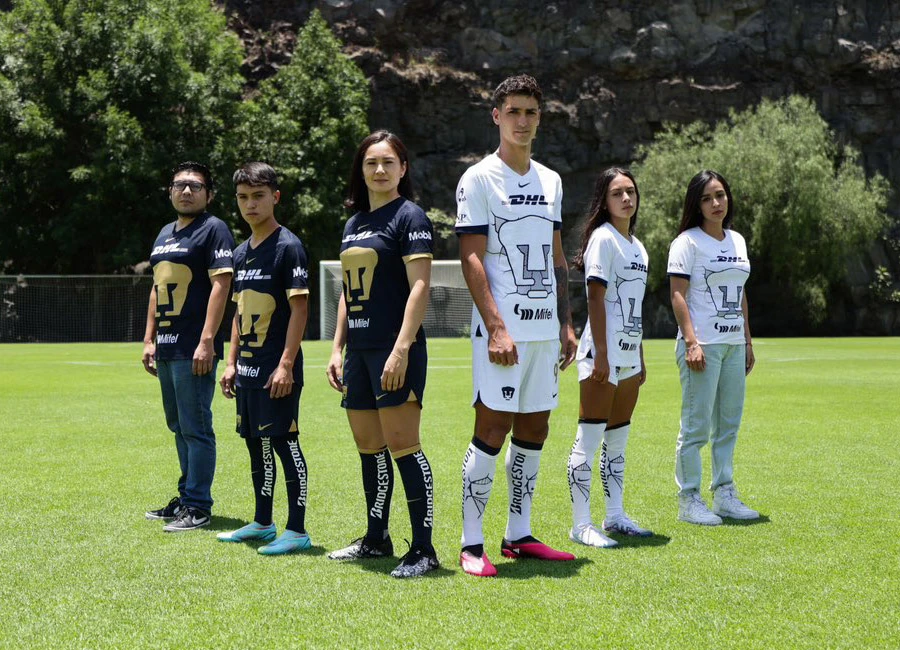 Pumas UNAM 2023-24 Nike Home and Away Kits